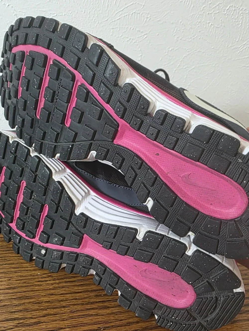 Nike Dual Fusion Run 2 GS 456970-004 Black Pink Shoes Size 6.5Y Fits Women 8